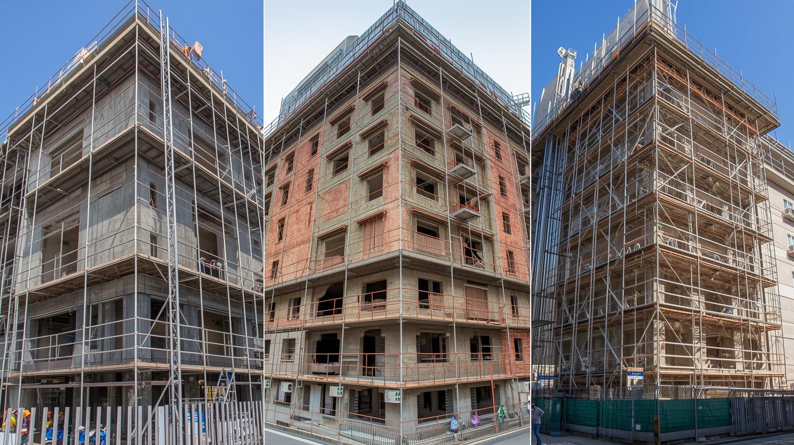 real images of seismic retrofitting